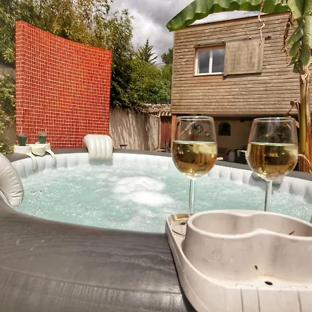 Le Jardin Suspendu Avec Piscine Et Jacuzzi Pour 15 Personnes * Vailhauques