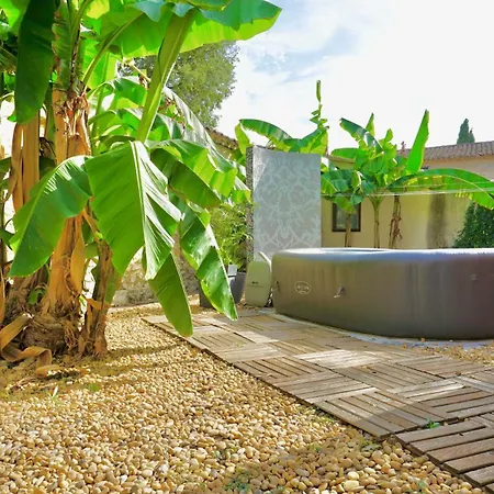 בית נופש Le Jardin Suspendu Avec Piscine Et Jacuzzi Pour 15 Personnes *