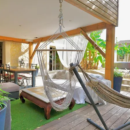 Feriehus Le Jardin Suspendu Avec Piscine Et Jacuzzi Pour 15 Personnes